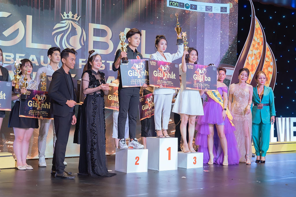 Master Phạm Tô Hoà - Á quân tại cuộc thi Global Beauty Festival 2020