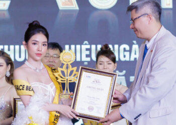 CEO Hoàng Thùy Dương trở thành Đại sứ làm đẹp quốc tế tại The Face Beauty 2023