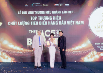 America Group xuất sắc được vinh danh trở thành Thương hiệu làm đẹp số 1 hàng đầu Việt Nam The Face Beauty 2023