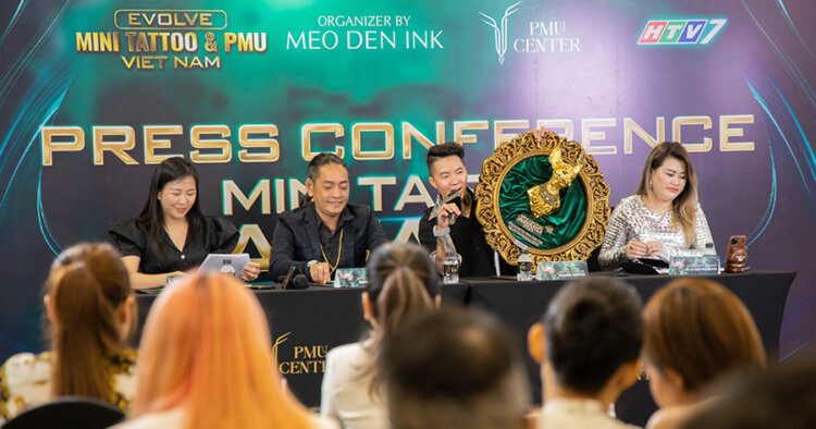 Chính thức trở lại – Họp báo Mini Tattoo Award 2024 dậy sóng làng Tattoo và phun xăm thẩm mỹ