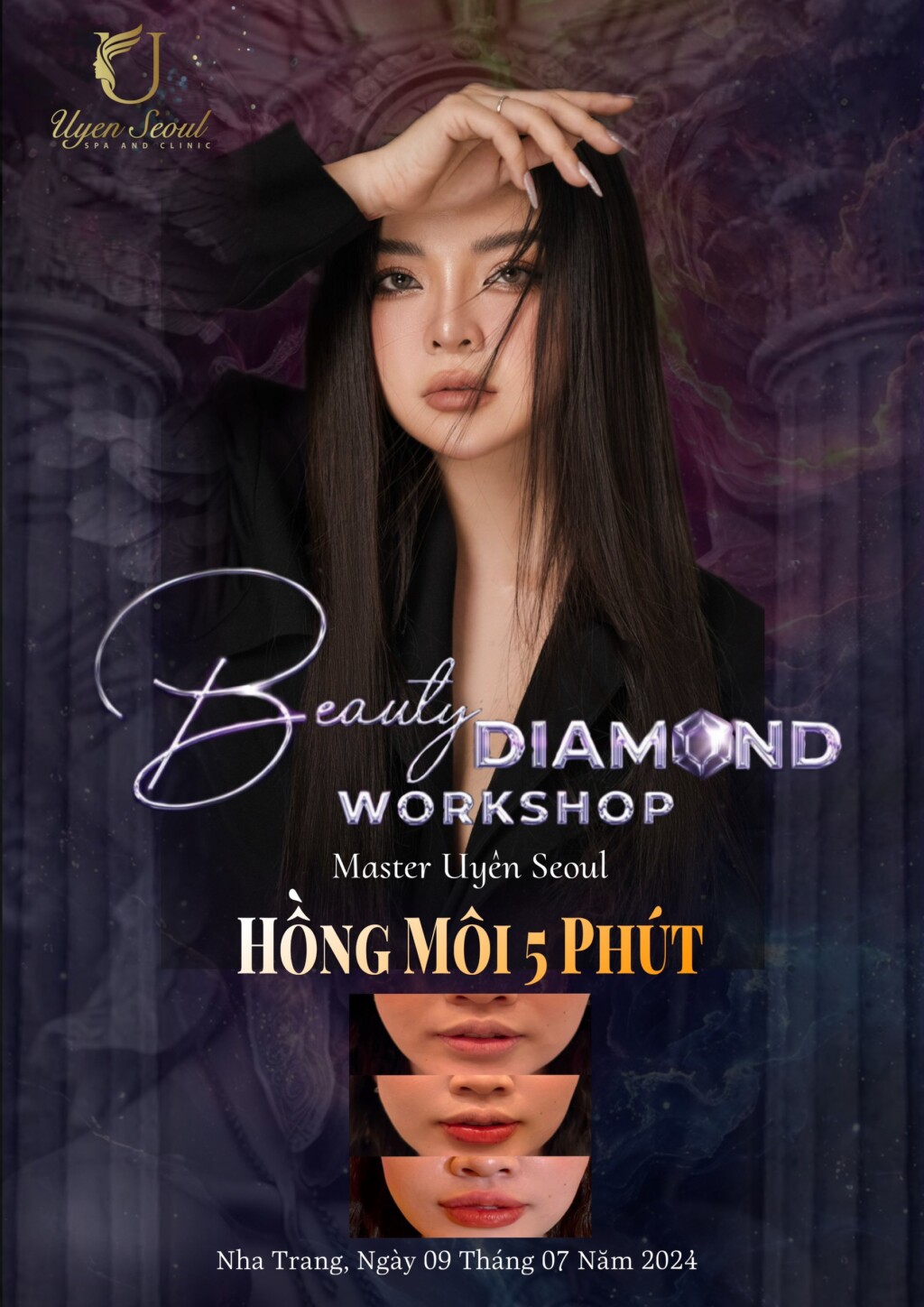 beauty diamond workshop 2024 noi hoi tu nhung ban tay vang trong lang phun