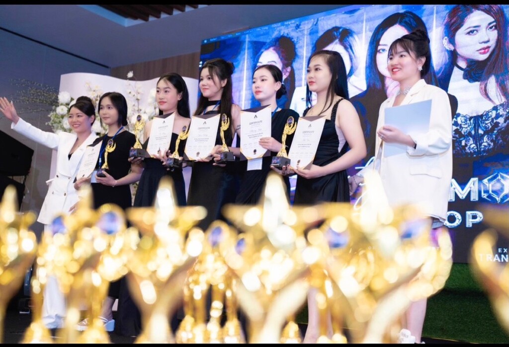 master tran thi thu dien toa sang voi vai tro tro giang tai beauty diamond workshop nha trang 2024