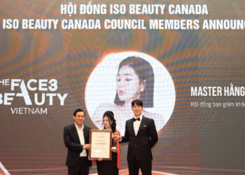 MASTER HẰNG NGUYỄN – HỘI ĐỒNG BAN GIÁM KHẢO ISO BEAUTY CANADA – CHƯƠNG TRÌNH KHẢO SÁT ĐÁNH GIÁ TAY NGHỀ LÀM ĐẸP QUỐC TẾ TẠI THE FACE BEAUTY 2024 TẠI HÀ NỘI