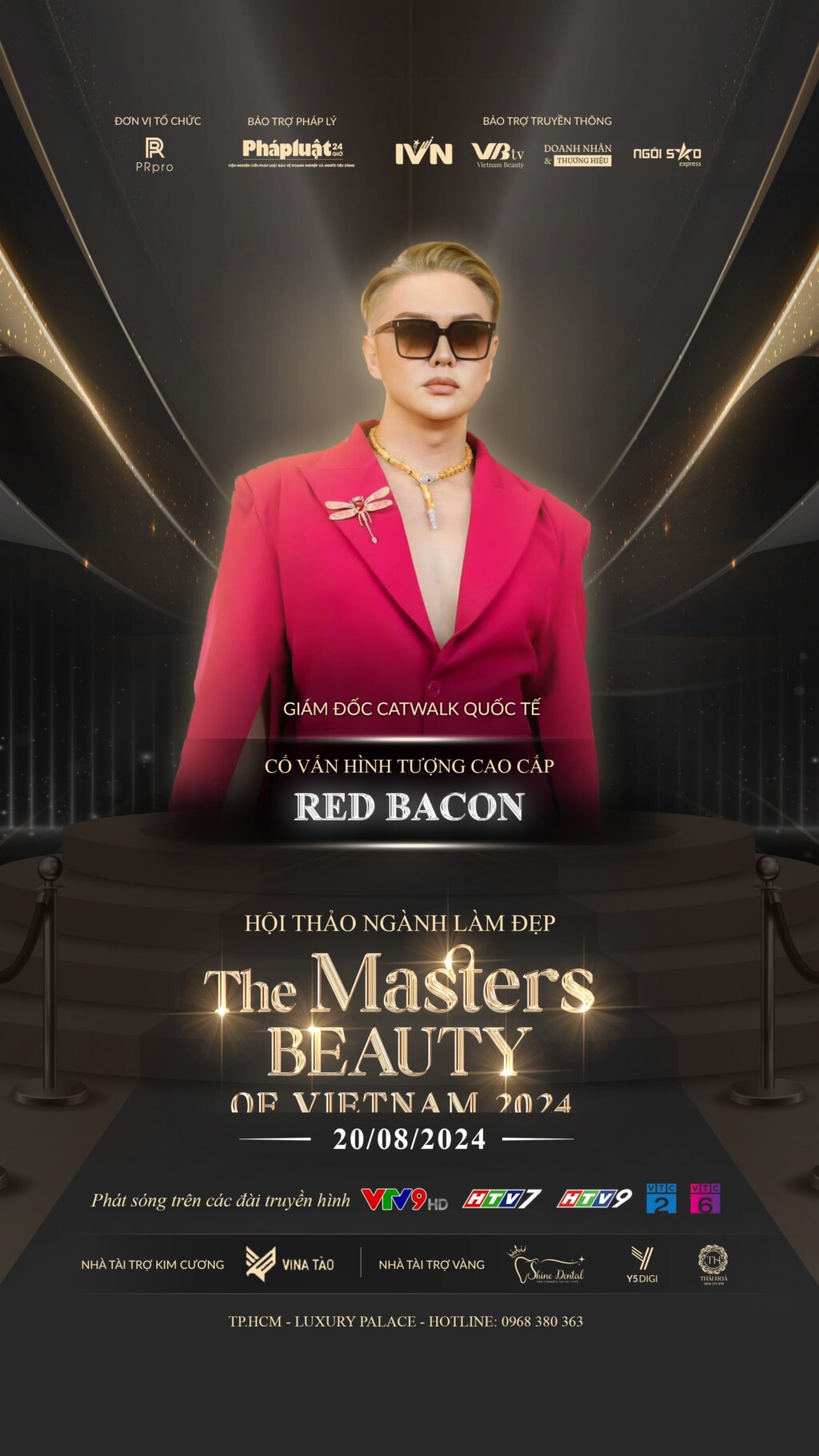 master red bacon dam nhan vai tro co van cap cao tai hoi thao the masters beauty of vietnam 2024