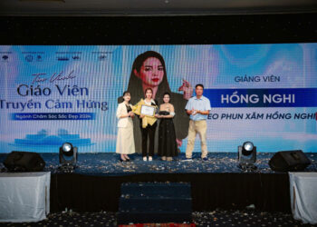 Cô Hồng Nghi Tấm Gương Truyền Cảm Hứng – Sự Kiện Tôn Vinh Giáo Viên Tiêu Biểu Ngành Chăm Sóc Sắc Đẹp 2024