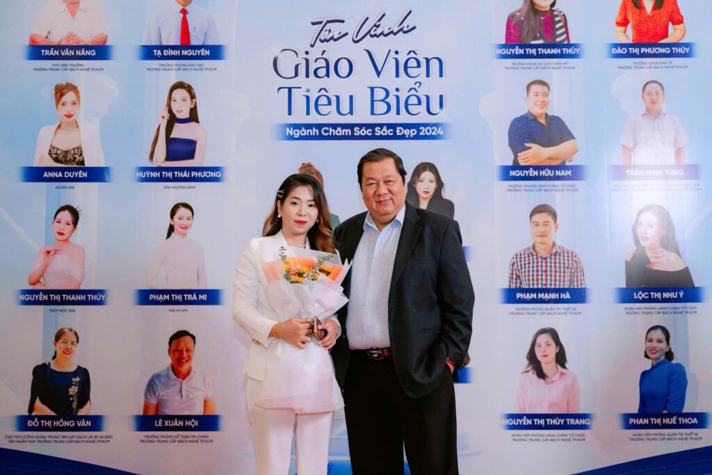 dau an cua tam huyet va tai nang co nguyen la tuong vi tai ton vinh giao vien tieu bieu nganh cham soc sac dep 2024 2