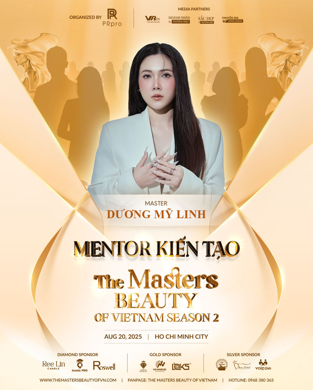 Master Dương Mỹ Linh – Mentor Kiến Tạo Dẫn Dắt Tầm Nhìn Mới Cho Các Nghệ Sĩ Tại The Masters Beauty of Vietnam Season 2 1 master duong my linh mentor dan dat tam nhin moi cho cac nghe si tai the masters beauty of vietnam season 2