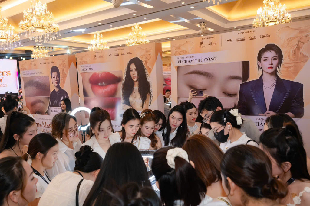 kham pha nghe thuat phun xam vi cham thu cong cung prime speaker hai anh tai the masters beauty of vietnam season 2 2