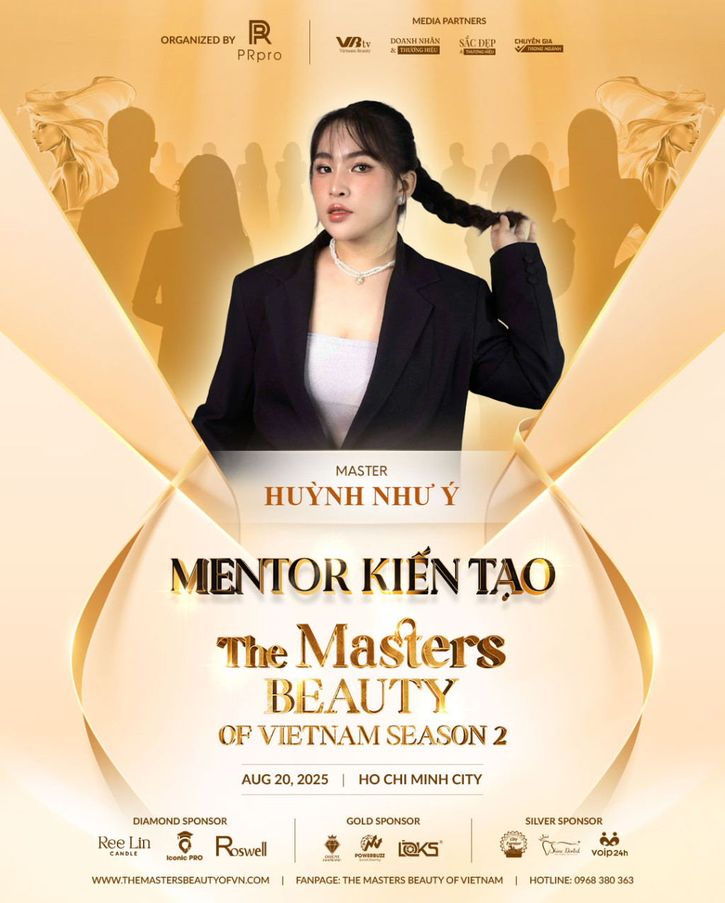 master huynh nhu y dam nhiem vai tro mentor kien tao tai the masters beauty of vietnam season 2 dai dien cho tinh than chuyen nghiep va doi moi 1