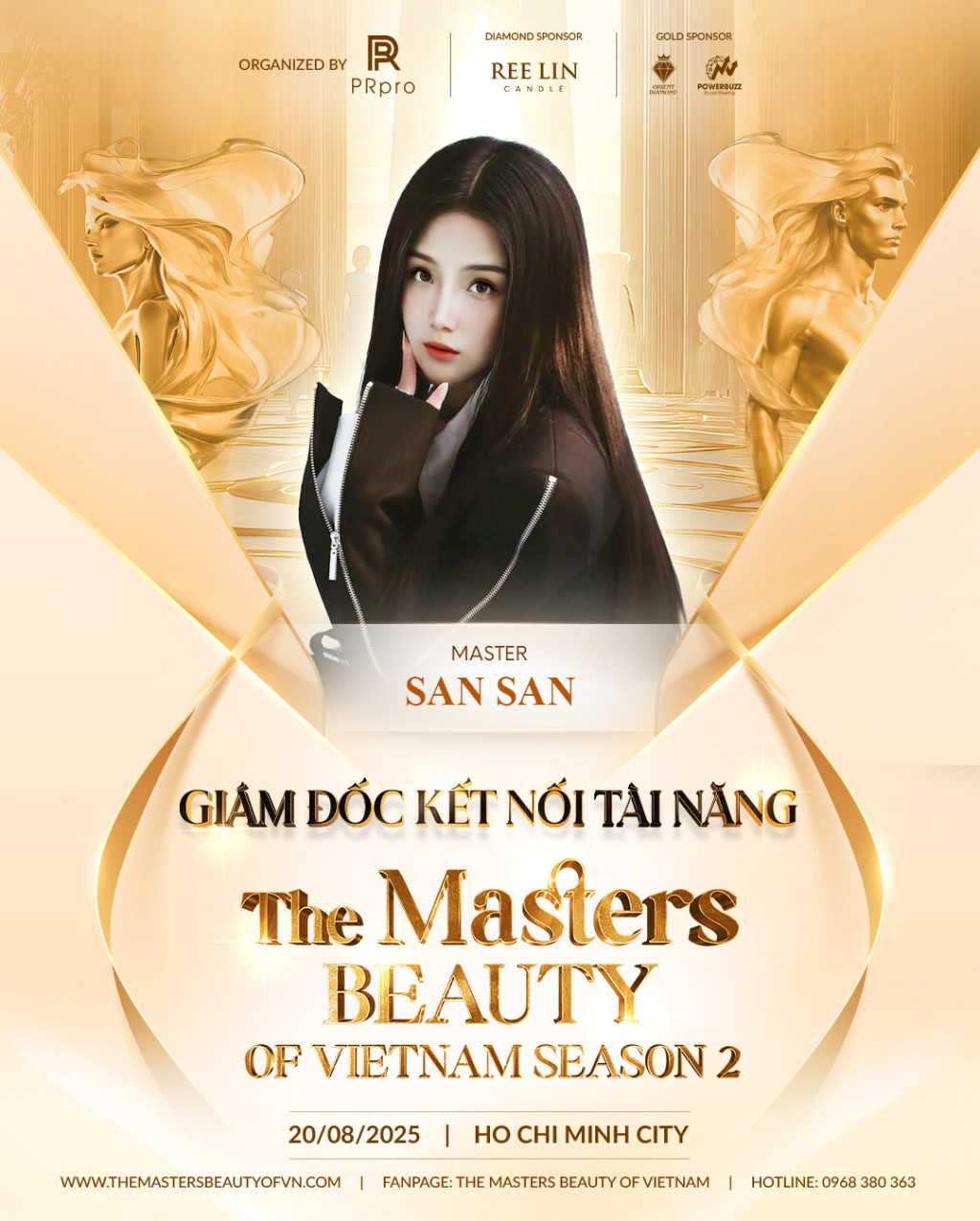 master san san bat mi vai tro giam doc quan trong tai the masters beauty of vietnam season 2 1