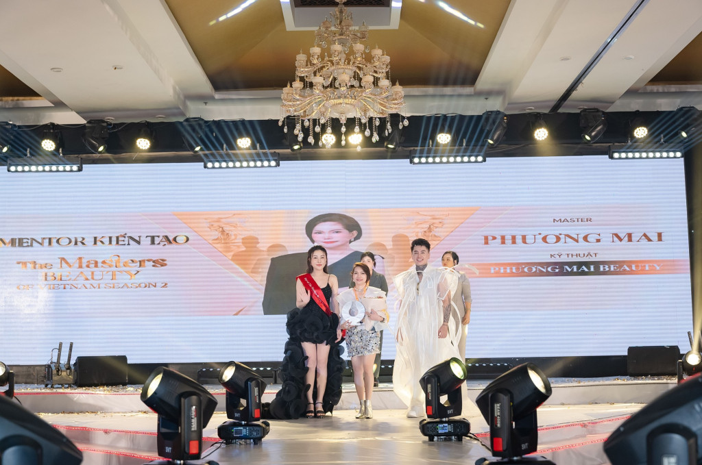 master phuong mai mentor toa sang tai the masters beauty of vietnam season 2 voi vai tro dinh huong nganh nail viet nam